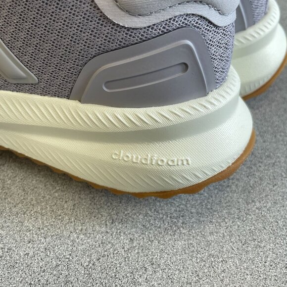 NEW Adidas X-Plrpath Women's Size 6 Cloudfoam Comfort Sneakers Gray Purple - Picture 4 of 9